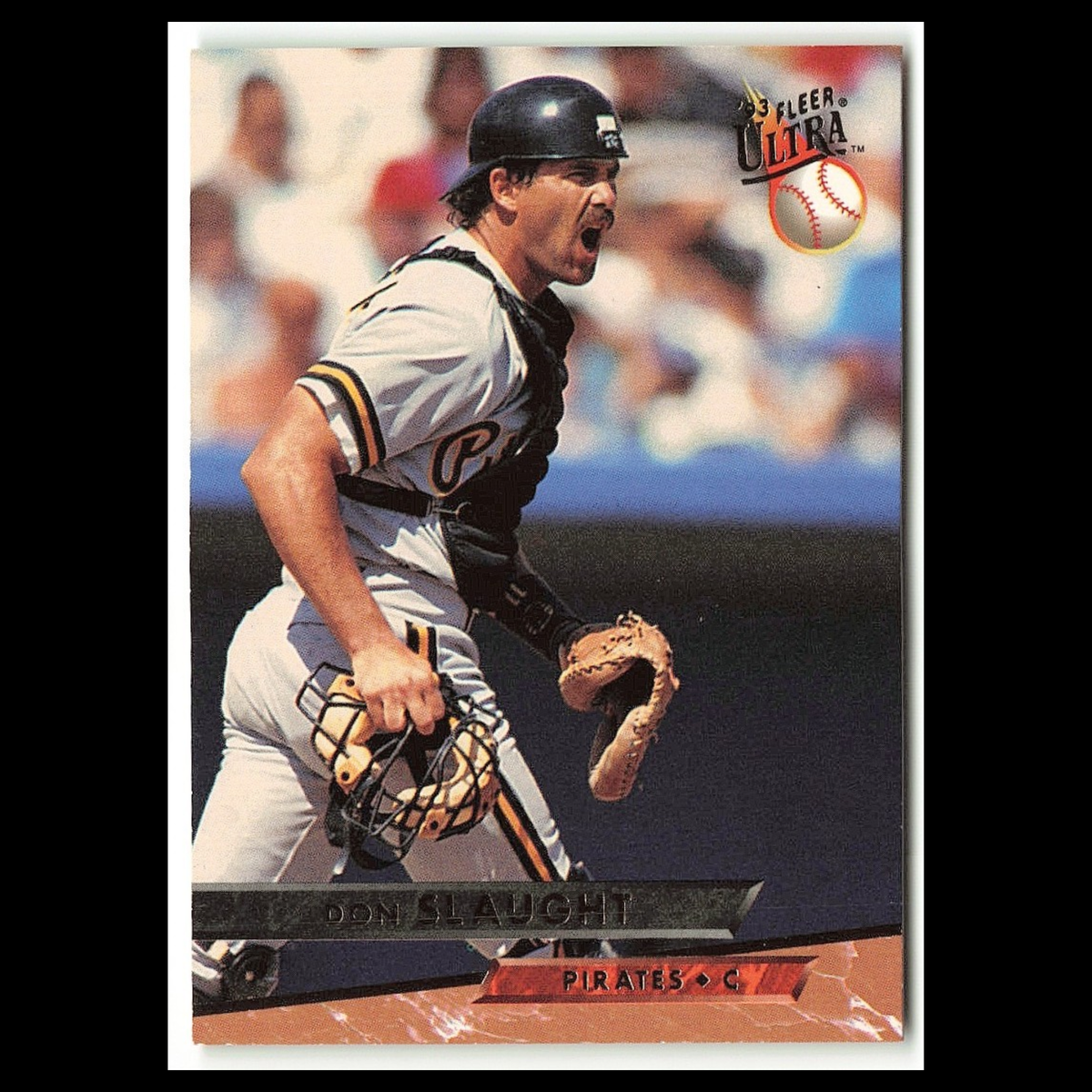 Don Slaught #455 1993 Fleer Ultra Pittsburgh Pirates Baseball Card MLB NM