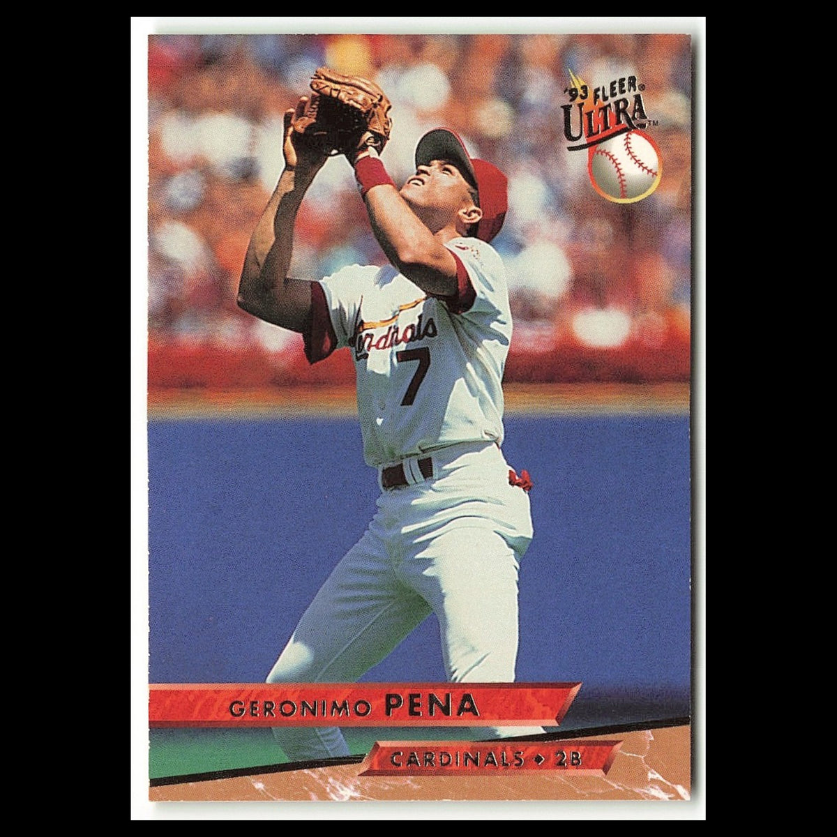 Geronimo Pena #466 1993 Fleer Ultra St. Louis Cardinals Baseball Card MLB NM