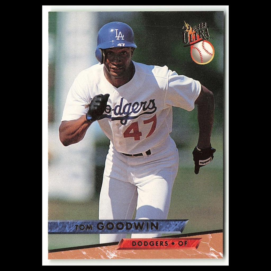 Tom Goodwin #398 1993 Fleer Ultra Los Angeles Dodgers Baseball Card MLB NM