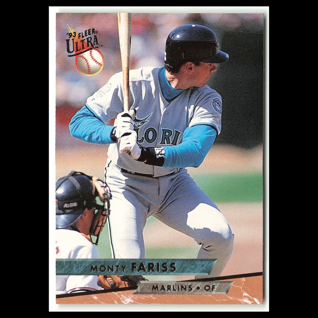 Monty Fariss #374 1993 Fleer Ultra Florida Marlins Baseball Card MLB NM