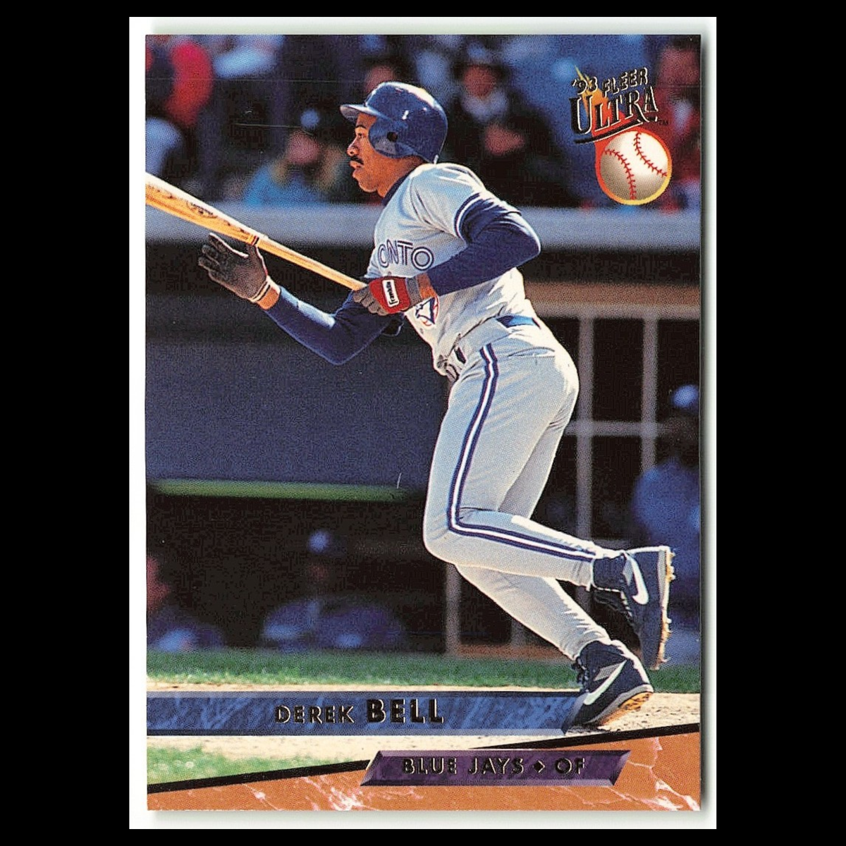 Derek Bell #286 1993 Fleer Ultra Toronto Blue Jays Baseball Card MLB NM