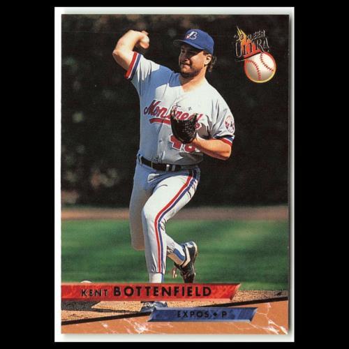 Kent Bottenfield #62 1993 Fleer Ultra Montreal Expos Baseball Card MLB NM