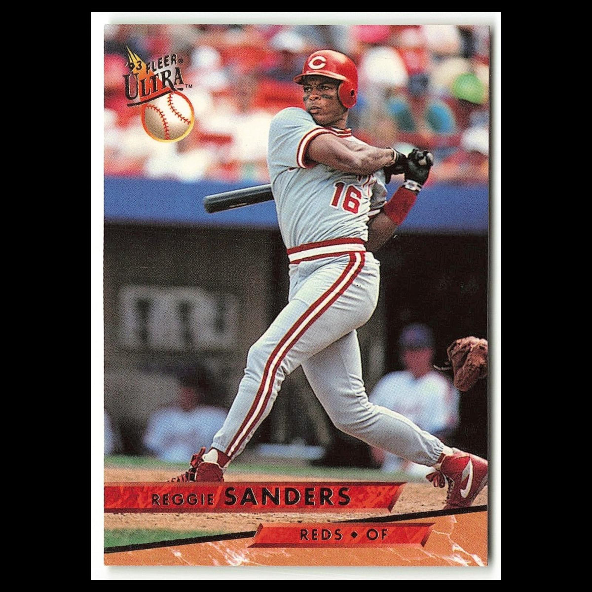 Reggie Sanders #36 1993 Fleer Ultra Cincinnati Reds Baseball Card MLB NM