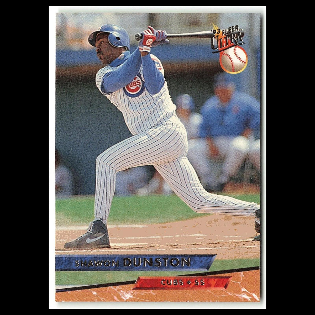Shawon Dunston #17 1993 Fleer Ultra Chicago Cubs Baseball Card MLB NM