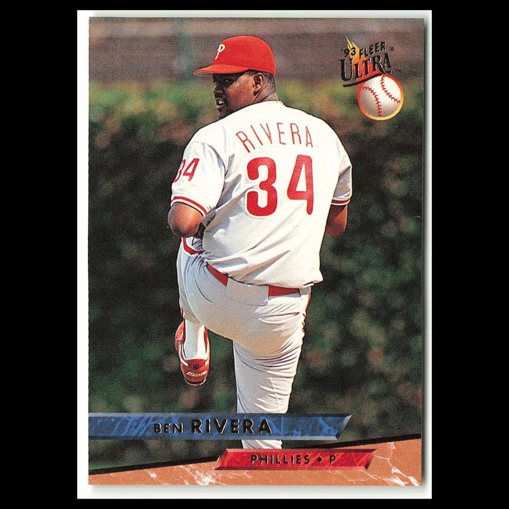 Ben Rivera #93 1993 Fleer Ultra Philadelphia Phillies Baseball Card MLB NM