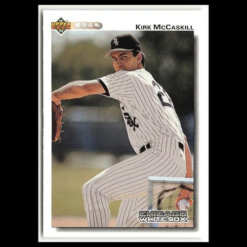 Kirk McCaskill #722 1992 Upper Deck Chicago White Sox Baseball Card MLB NM