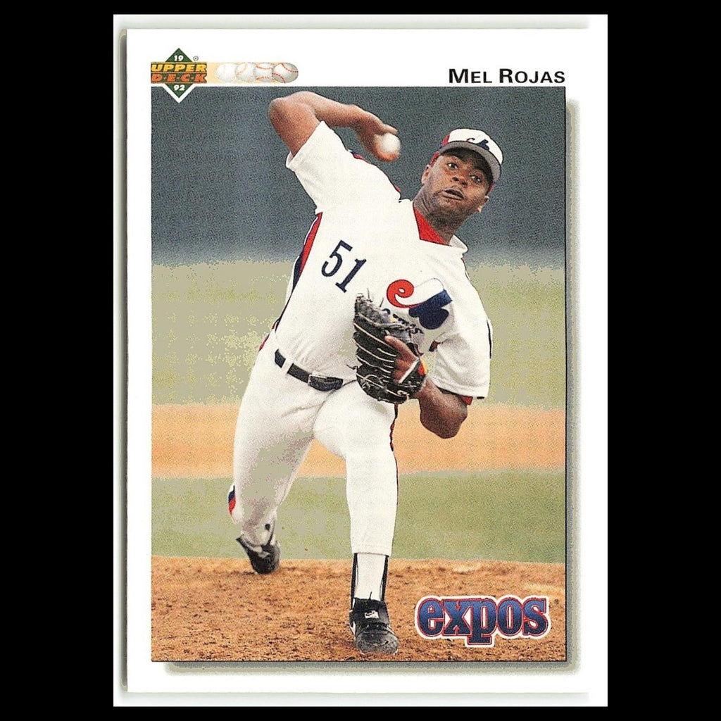 Mel Rojas #683 1992 Upper Deck Montreal Expos Baseball Card MLB NM