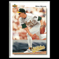 Mike Moore #661 1992 Upper Deck Oakland Athletics Baseball Card MLB NM