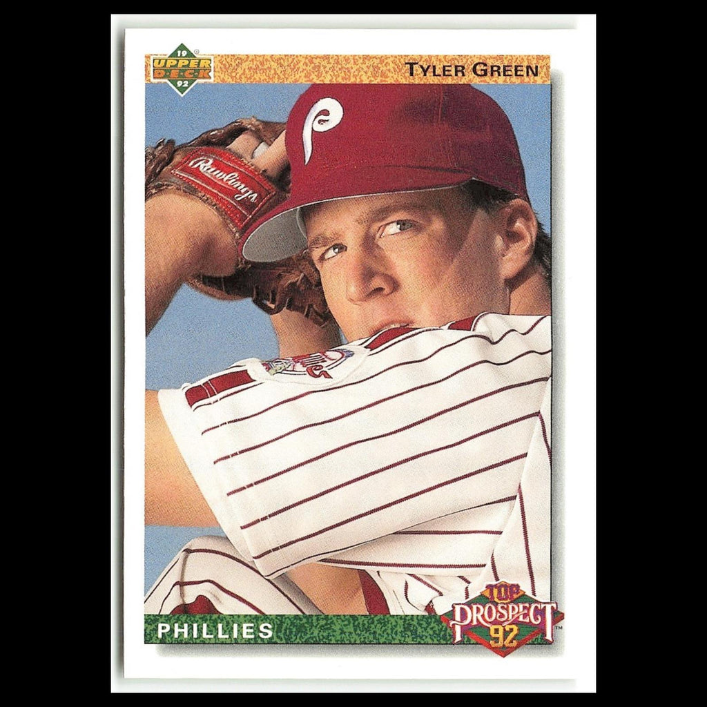 Tyler Green Rookie #68 1992 Upper Deck Philadelphia Phillies Baseball Card MLB