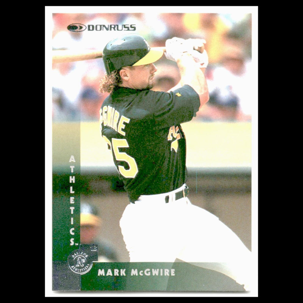 Mark McGwire #12 1997 Donruss Oakland Athletics Baseball Card MLB NM
