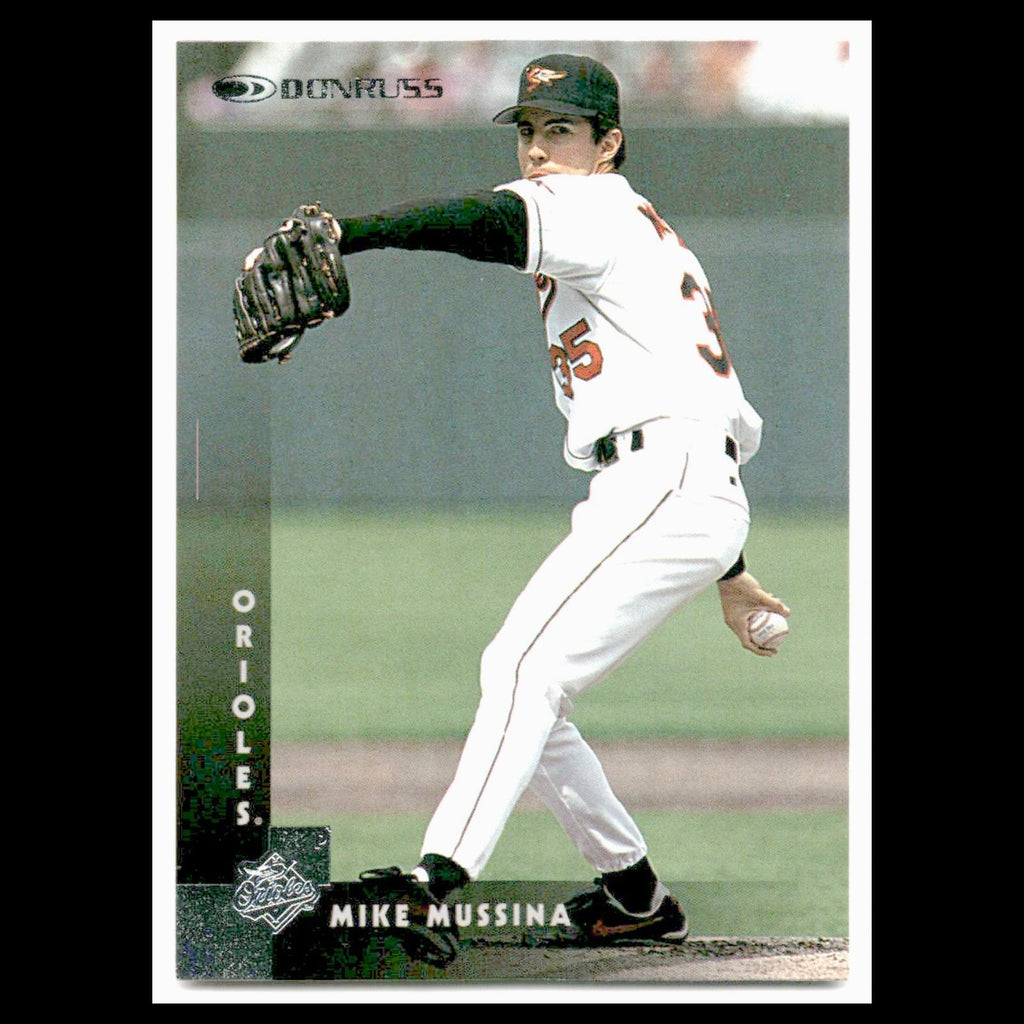 Mike Mussina #119 1997 Donruss Baltimore Orioles Baseball Card MLB NM