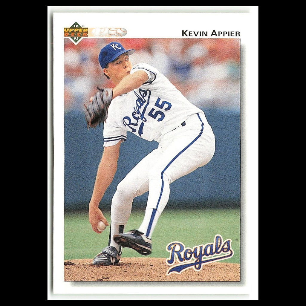 Kevin Appier #159 1992 Upper Deck Kansas City Royals Baseball Card MLB NM