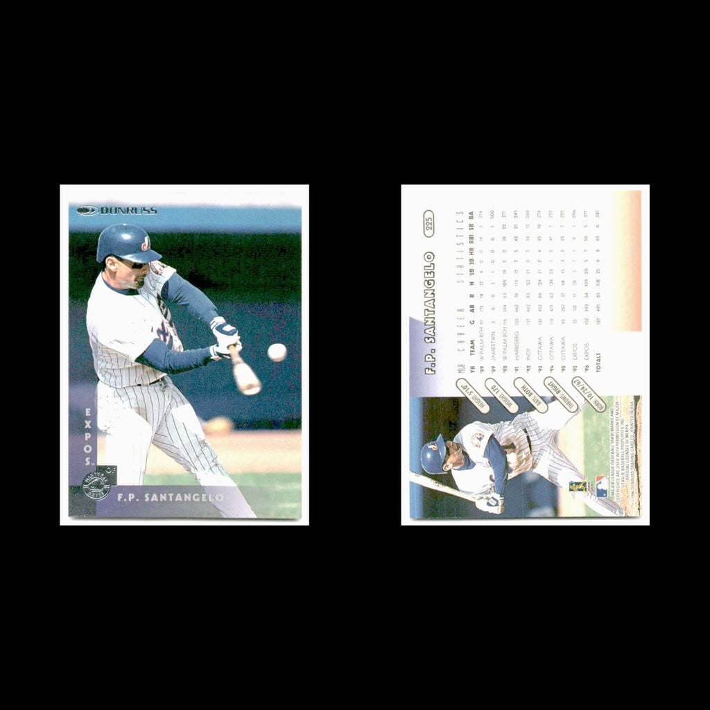 F.P. Santangelo #225 1997 Donruss Montreal Expos Baseball Card MLB NM