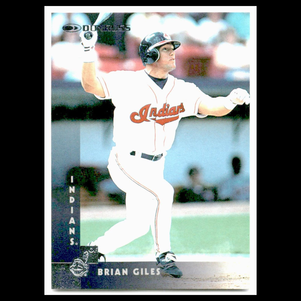 Brian Giles Rookie #166 1997 Donruss Cleveland Indians Baseball Card MLB NM