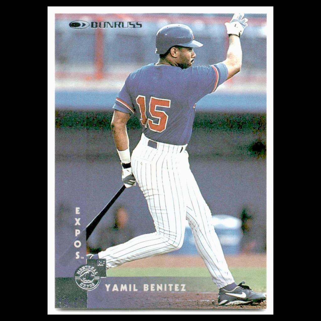 Yamil Benitez #193 1997 Donruss Montreal Expos Baseball Card MLB NM