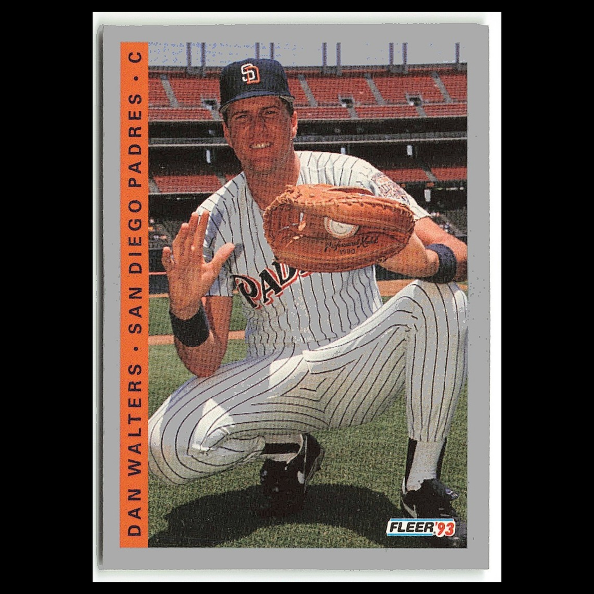 Dan Walters Rookie #149 1993 Fleer San Diego Padres Baseball Card MLB NM