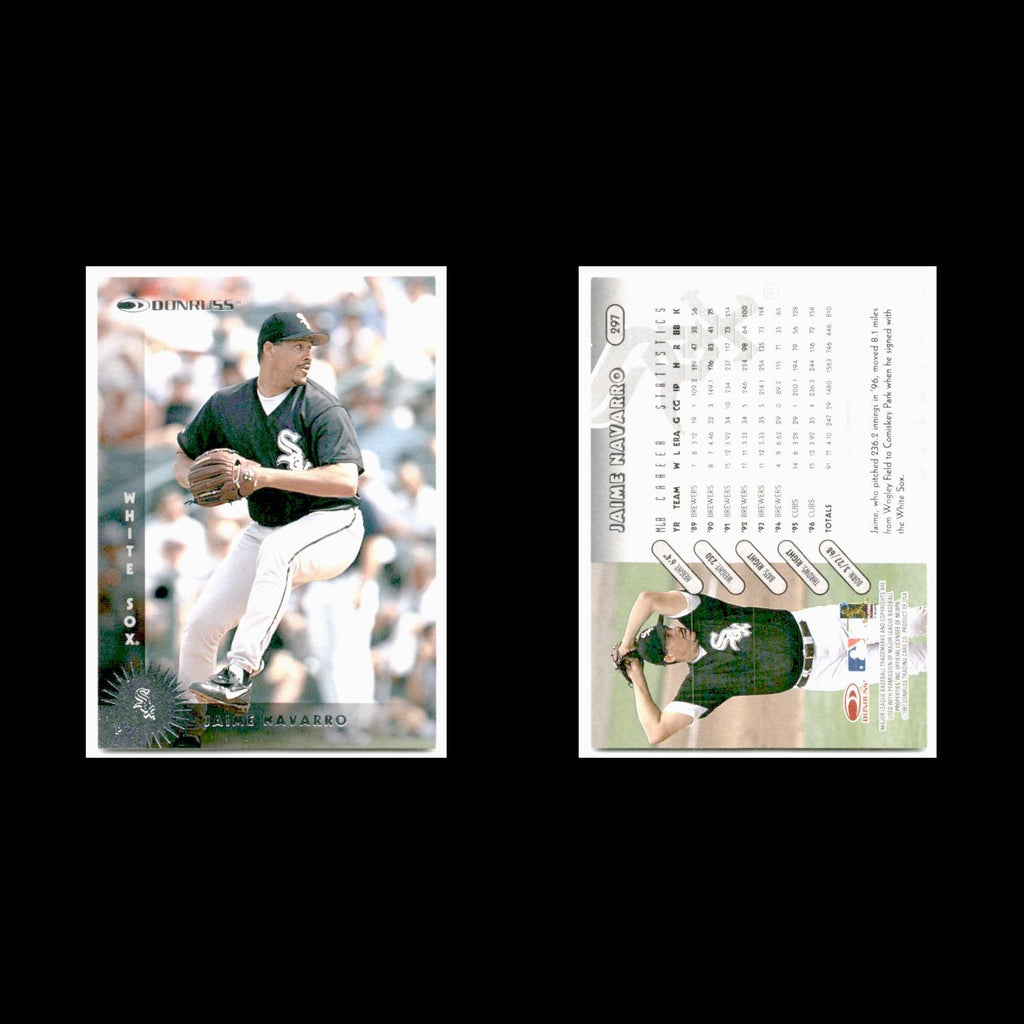 Jaime Navarro #297 1997 Donruss Chicago White Sox Baseball Card MLB NM