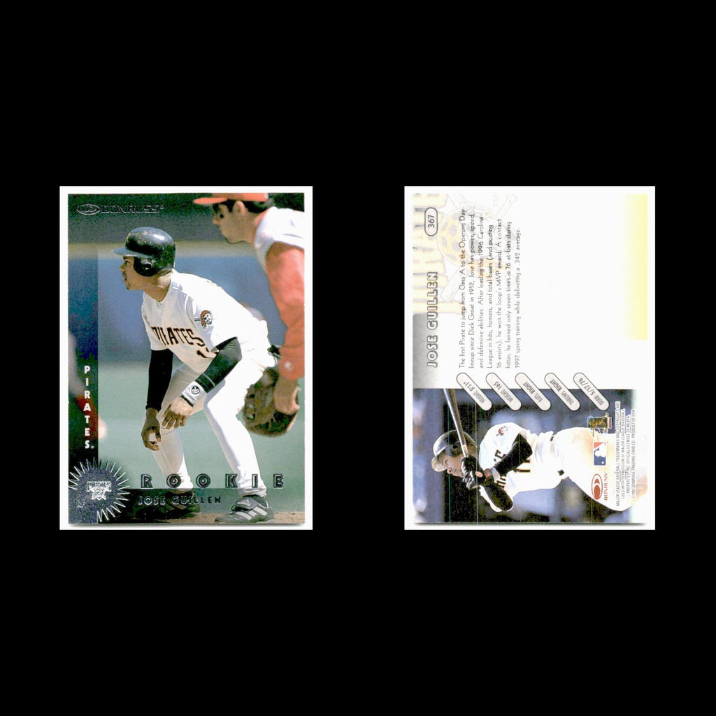 Jose Guillen Rookie #367 1997 Donruss Pittsburgh Pirates Baseball Card MLB NM
