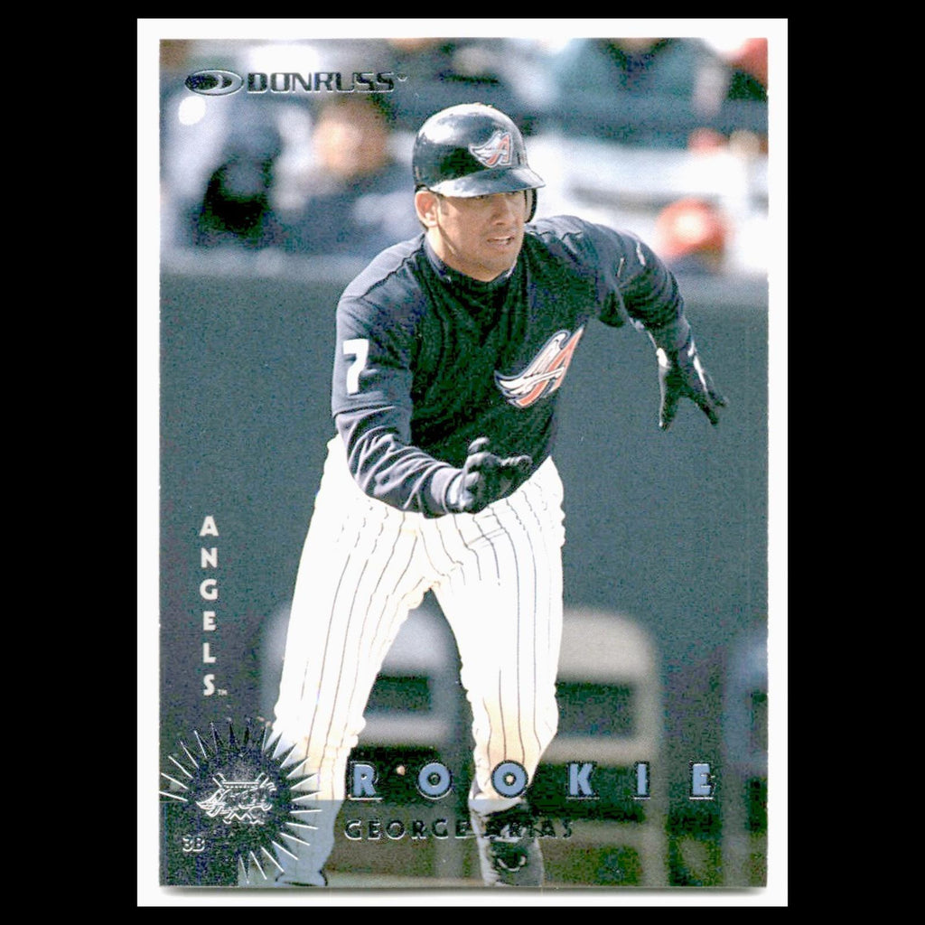 George Arias Rookie #393 1997 Donruss Anaheim Angels Baseball Card MLB NM
