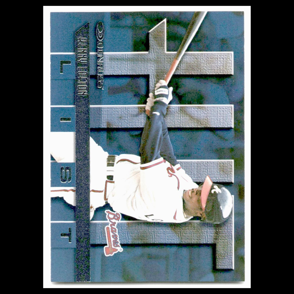 Kenny Lofton #411 1997 Donruss Atlanta Braves Baseball Card MLB NM