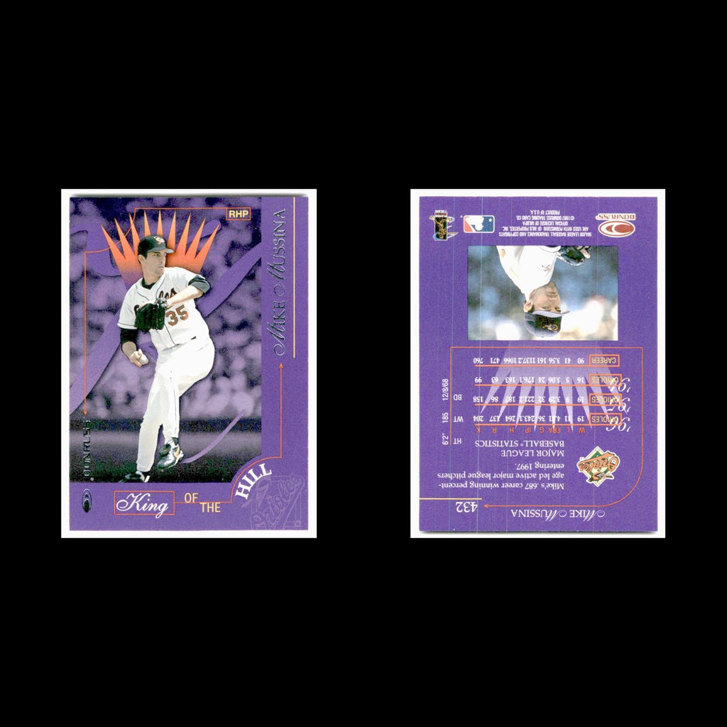 Mike Mussina #432 1997 Donruss Baltimore Orioles Baseball Card MLB NM