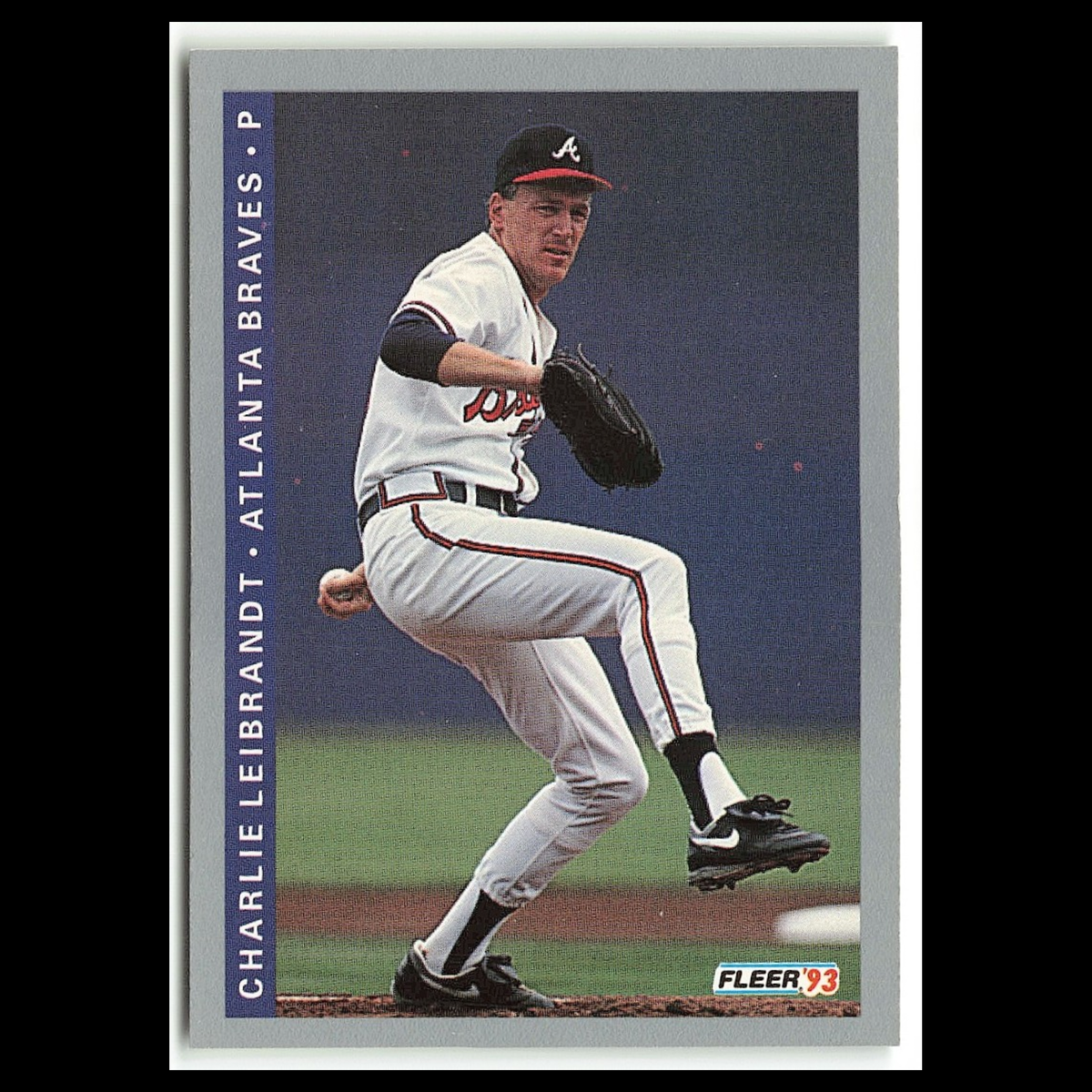 Charlie Leibrandt #7 1993 Fleer Texas Rangers Baseball Card MLB NM