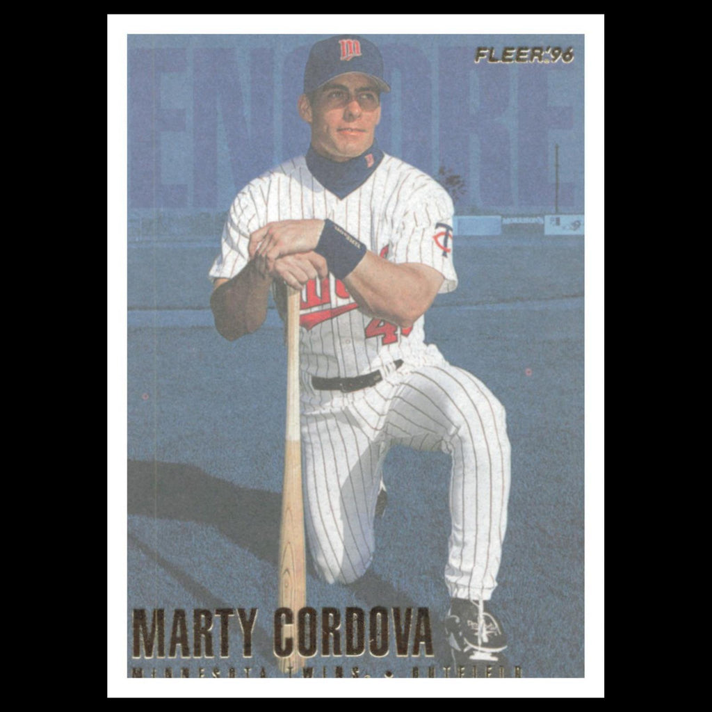 Marty Cordova #U217 1996 Fleer Update Minnesota Twins Baseball Card MLB NM
