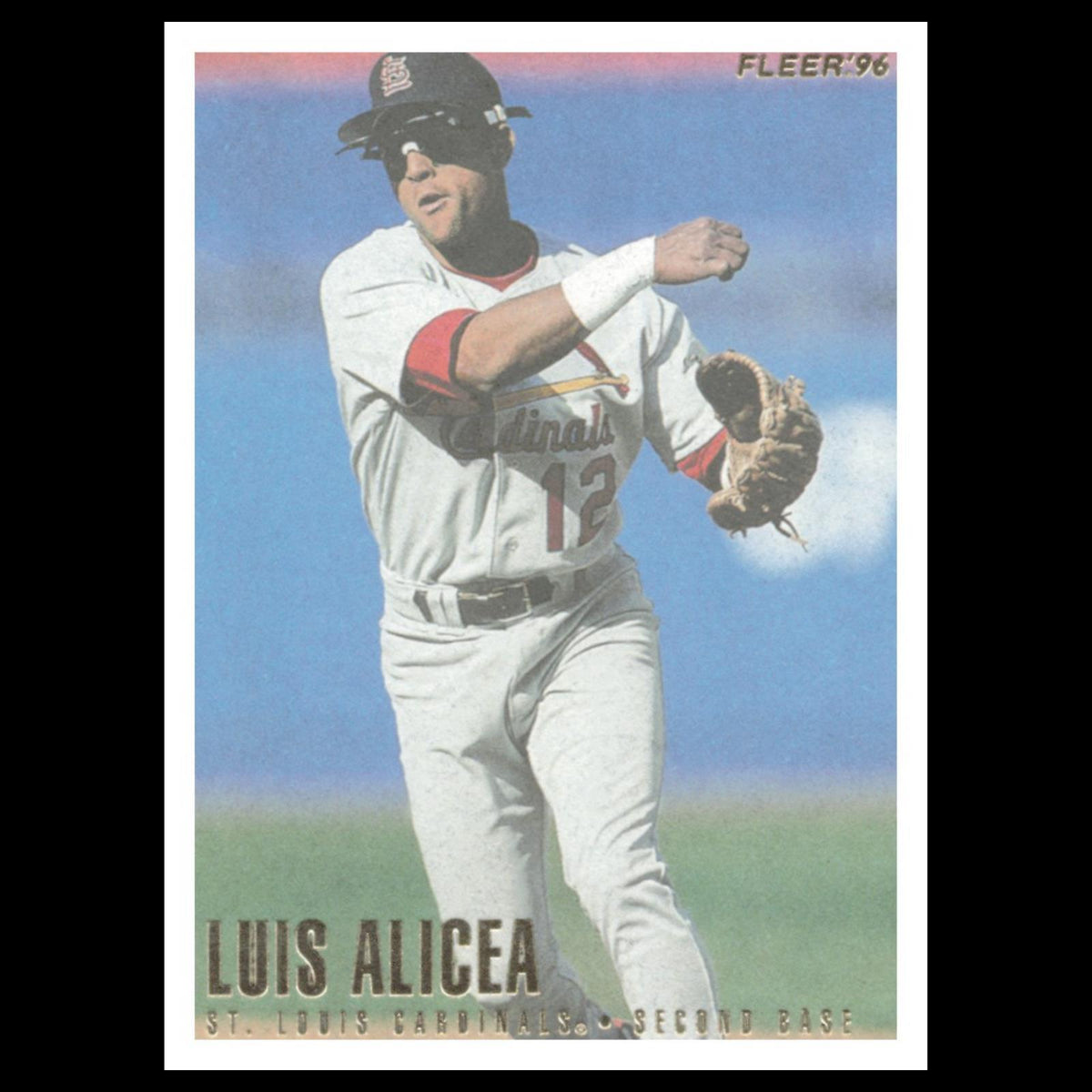 Luis Alicea #U181 1996 Fleer Update St. Louis Cardinals Baseball Card MLB NM
