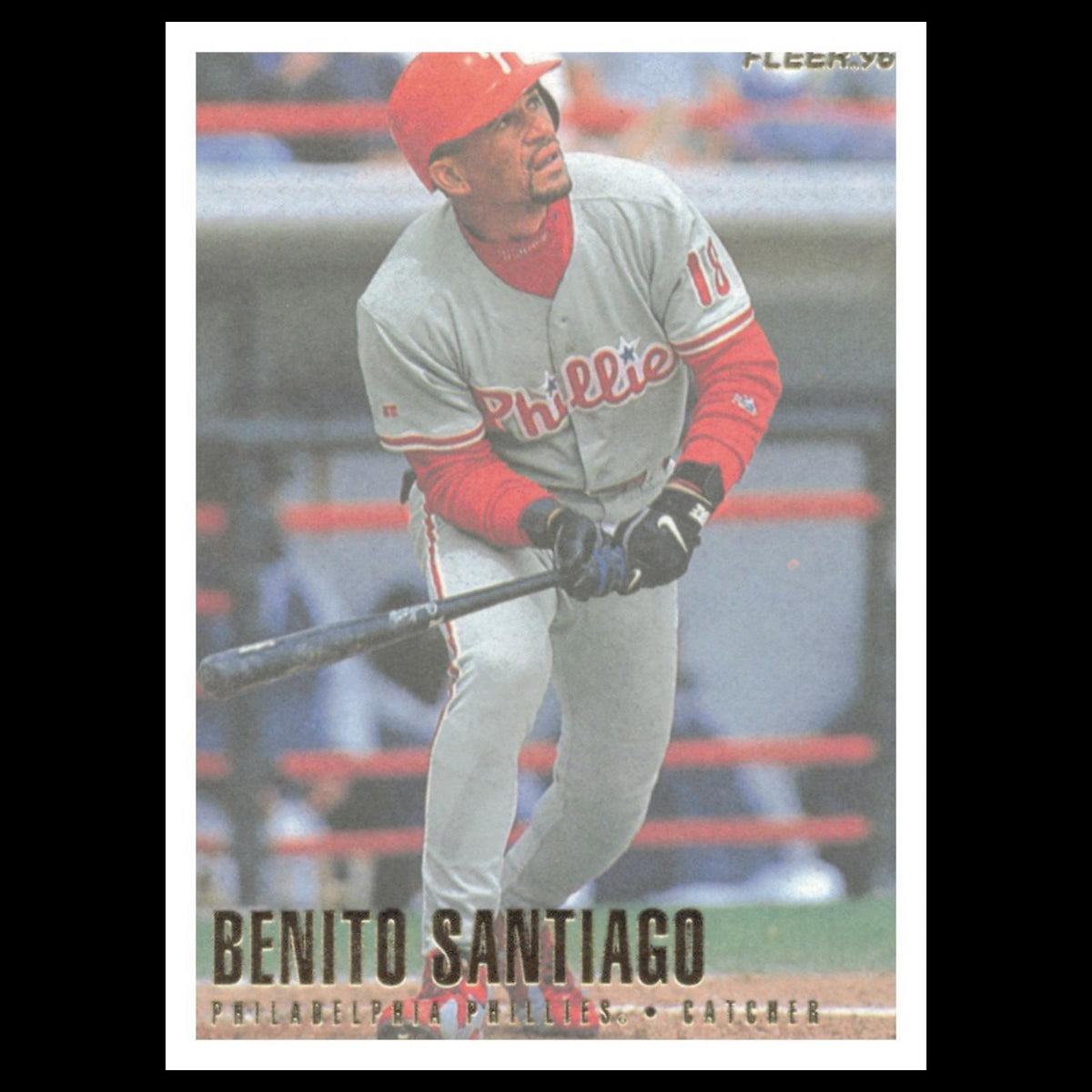 Benito Santiago #U170 1996 Fleer Update Philadelphia Phillies Baseball Card MLB