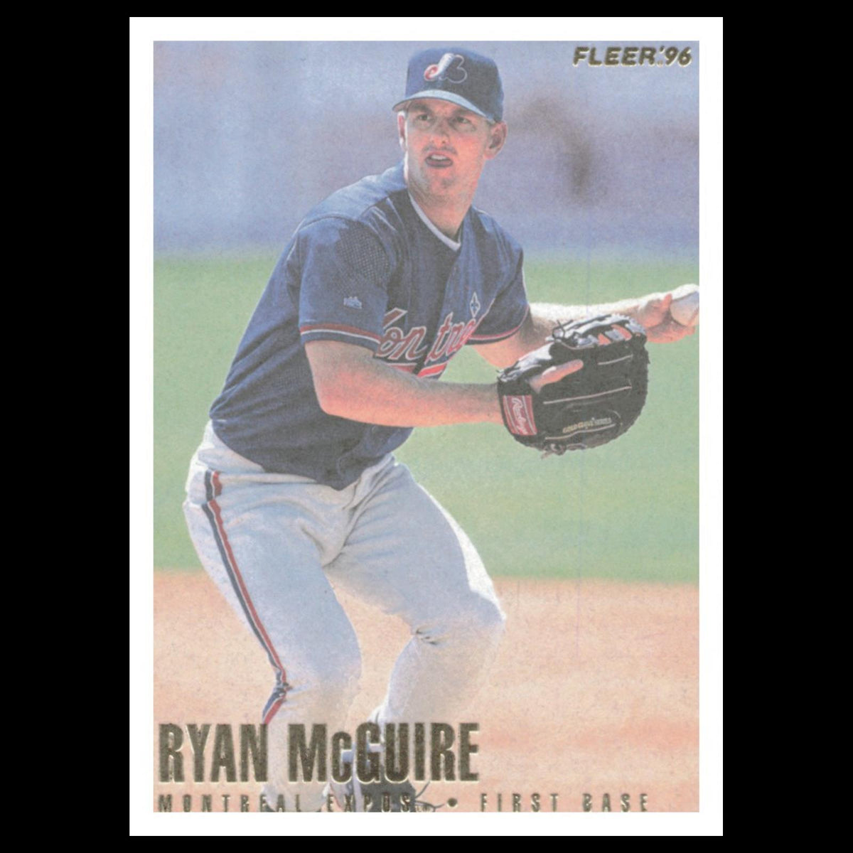 Ryan McGuire #U148 1996 Fleer Update Montreal Expos Baseball Card MLB NM