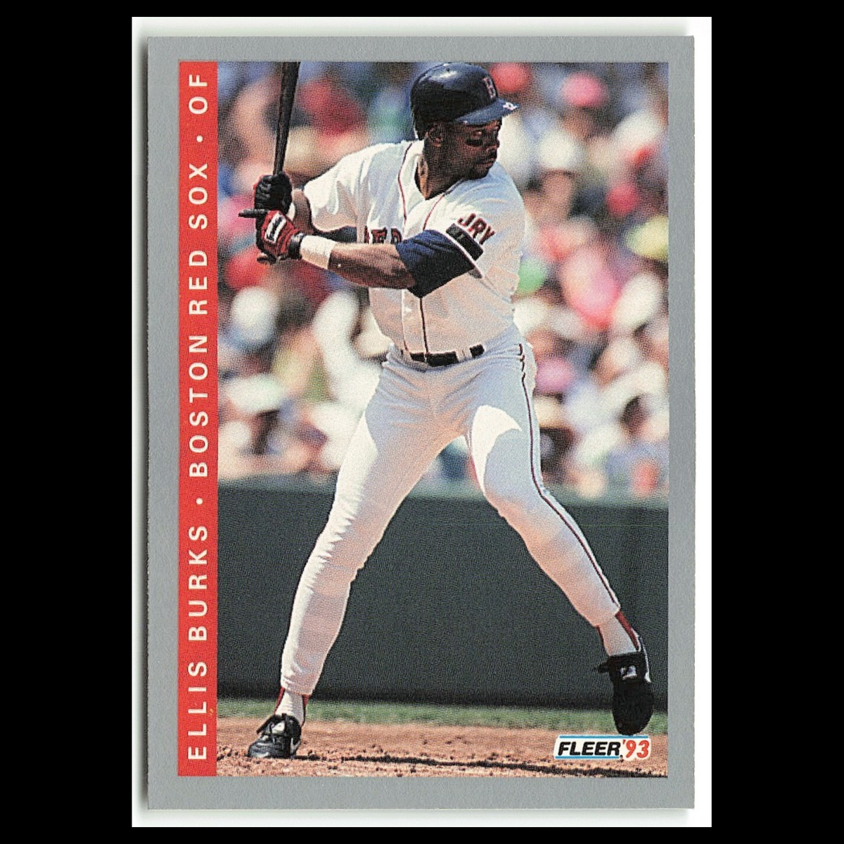 Ellis Burks #176 1993 Fleer Boston Red Sox Baseball Card MLB NM