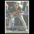 Steve Cox #U73 1996 Fleer Update Oakland Athletics Baseball Card MLB NM