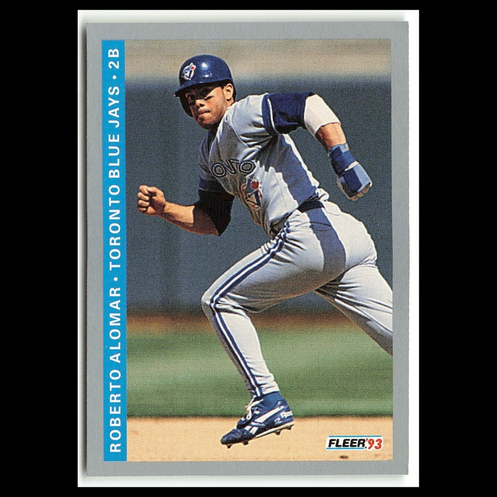 Roberto Alomar #330 1993 Fleer Toronto Blue Jays Baseball Card MLB NM