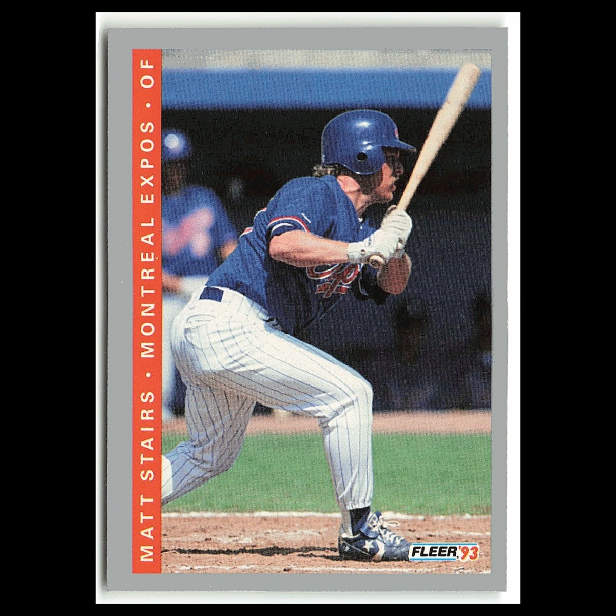 Matt Stairs #464 1993 Fleer Montreal Expos Baseball Card MLB NM