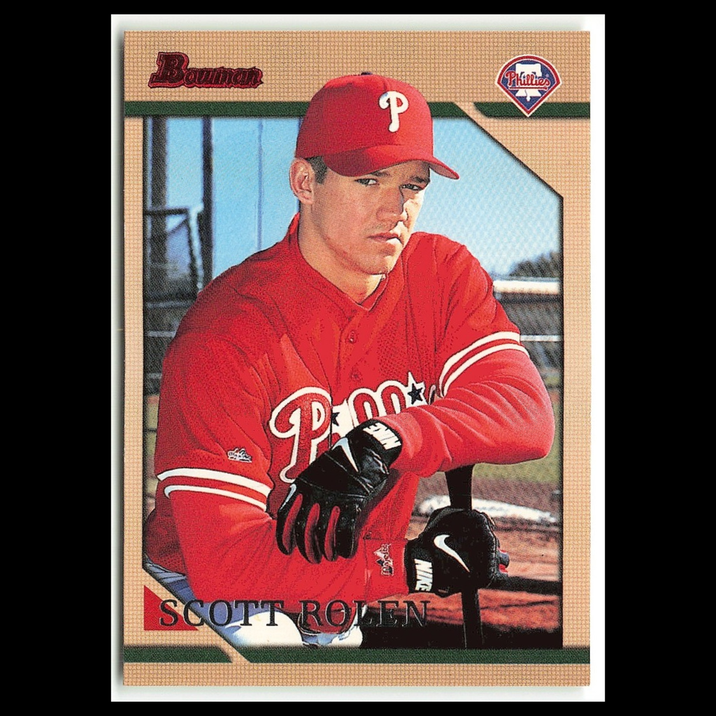 Scott Rolen Rookie #113 1996 Bowman Philadelphia Phillies Baseball Card MLB NM