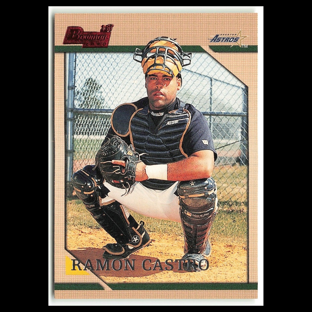 Ramon Castro Rookie #115 1996 Bowman Houston Astros Baseball Card MLB NM