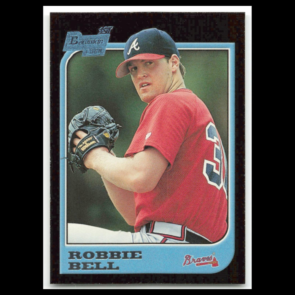 Robbie Bell Rookie #353 1997 Bowman Atlanta Braves Baseball Card MLB NM