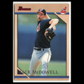 Jack McDowell #24 1996 Bowman Cleveland Indians Baseball Card MLB NM