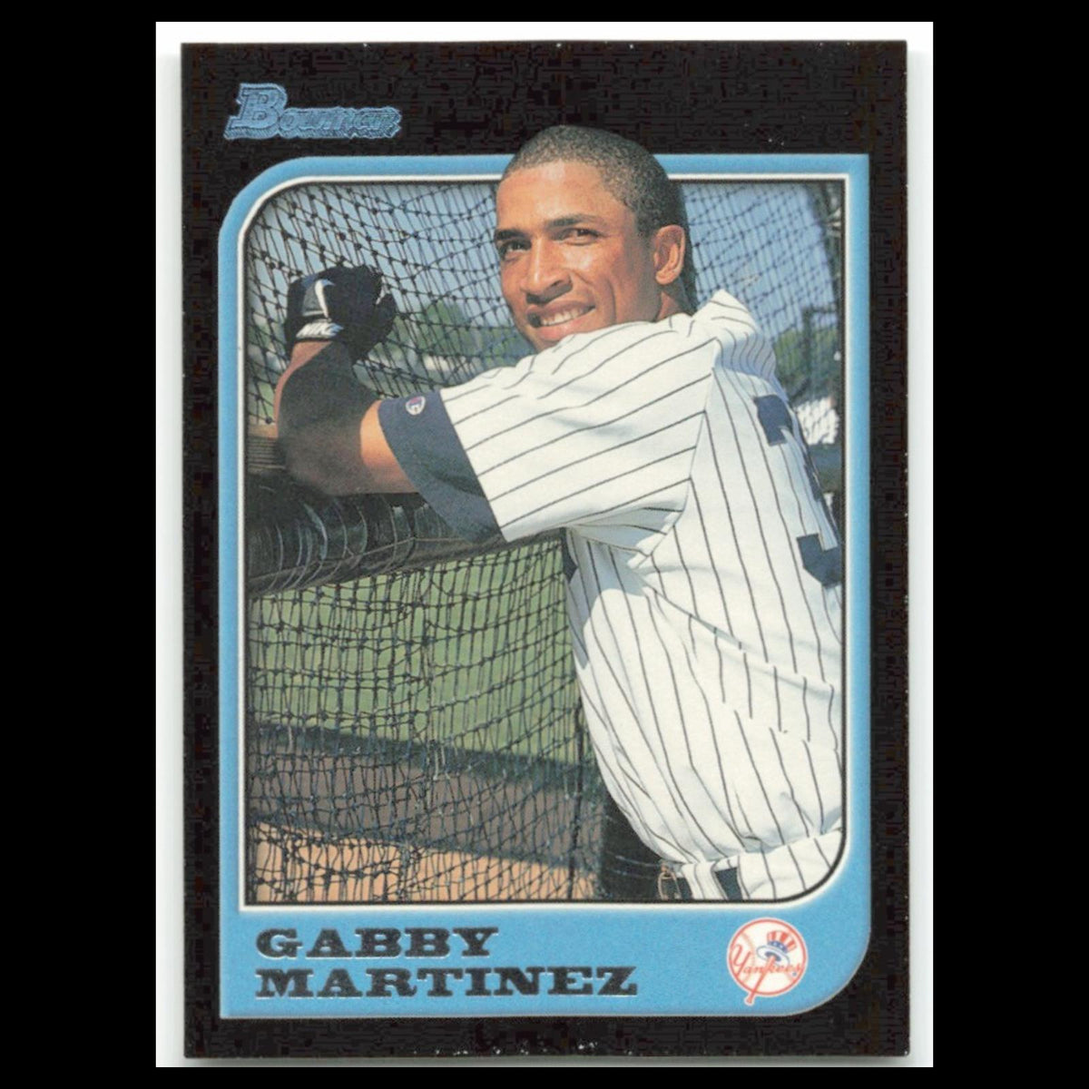 Gabby Martinez #341 1997 Bowman New York Yankees Baseball Card MLB NM
