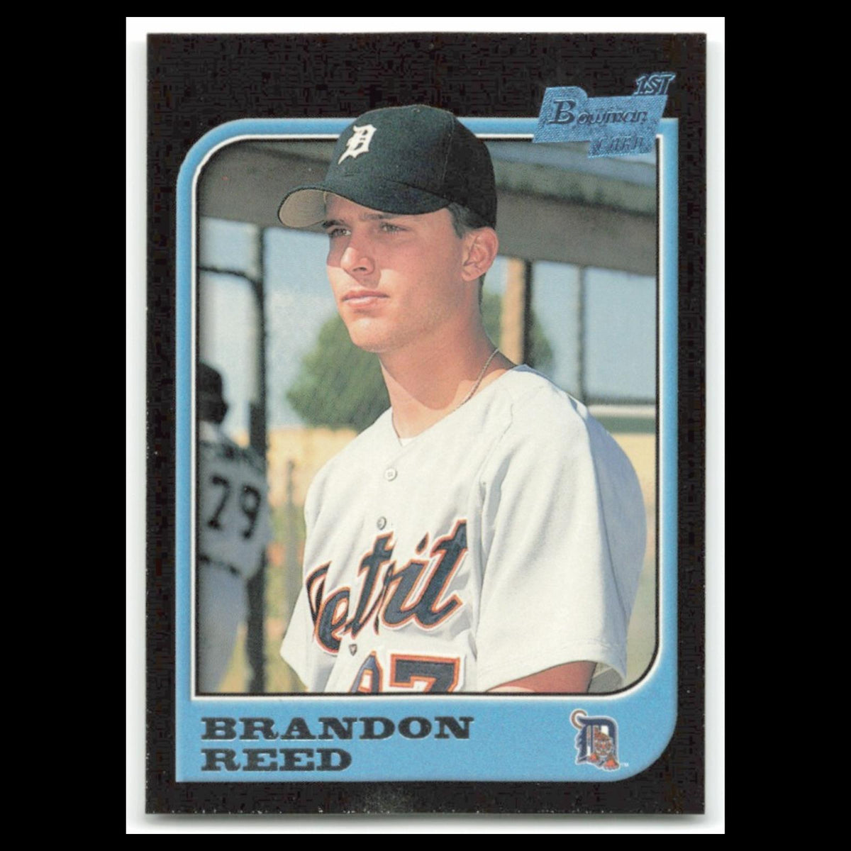 Brandon Reed #325 1997 Bowman Detroit Tigers Baseball Card MLB NM