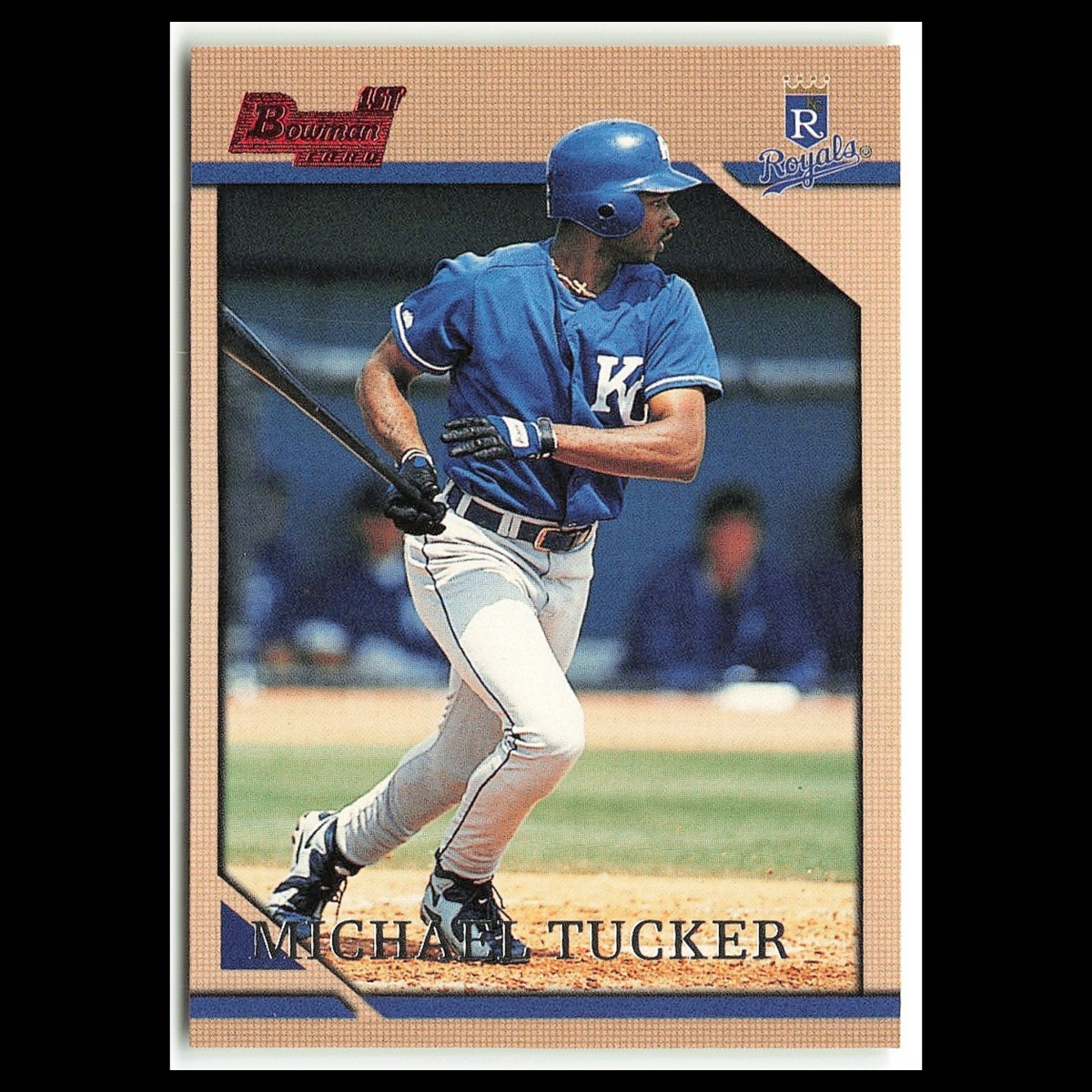Michael Tucker #59 1996 Bowman Kansas City Royals Baseball Card MLB NM