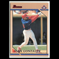 Juan Gonzalez #95 1996 Bowman Texas Rangers Baseball Card MLB NM