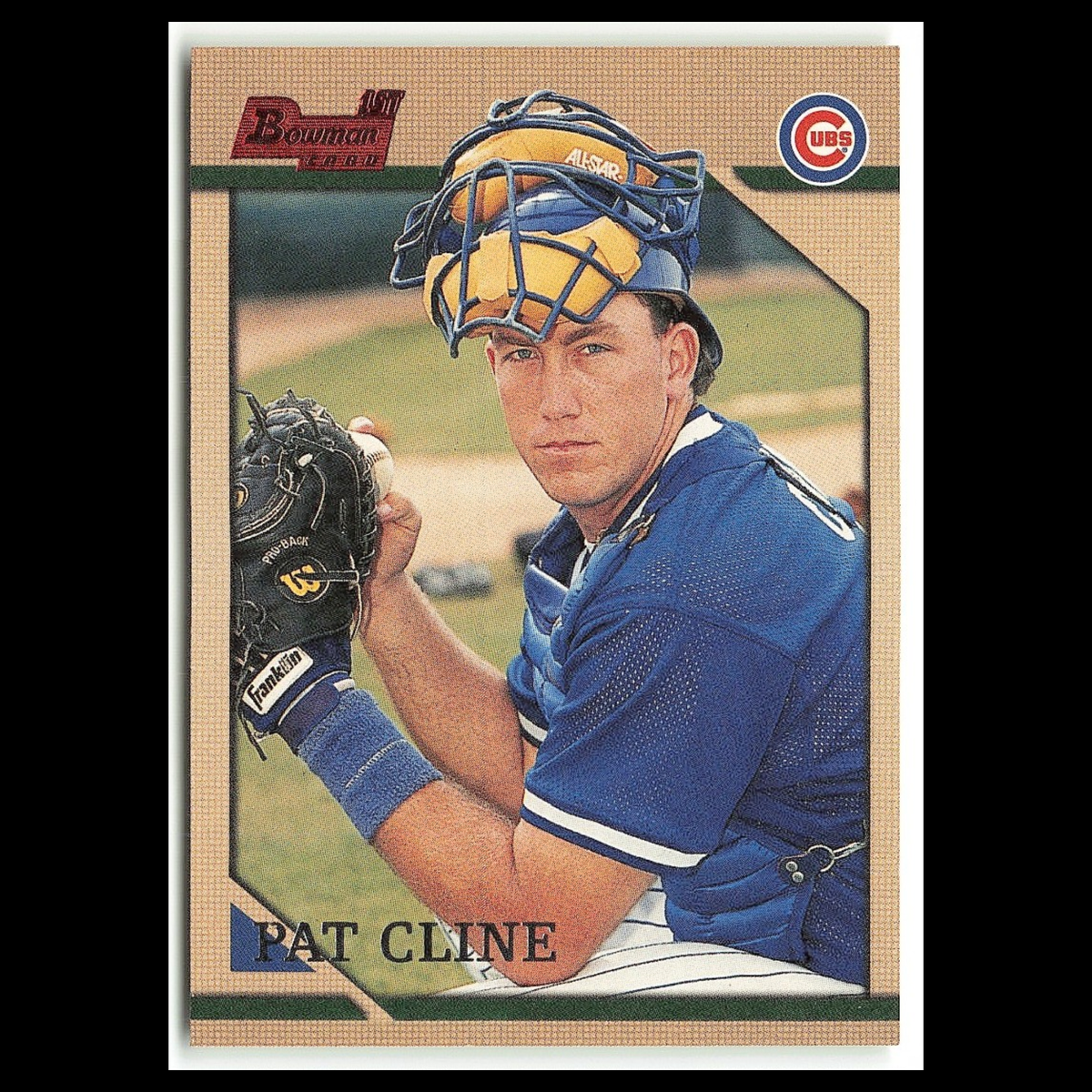 Pat Cline Rookie #257 1996 Bowman Chicago Cubs Baseball Card MLB NM
