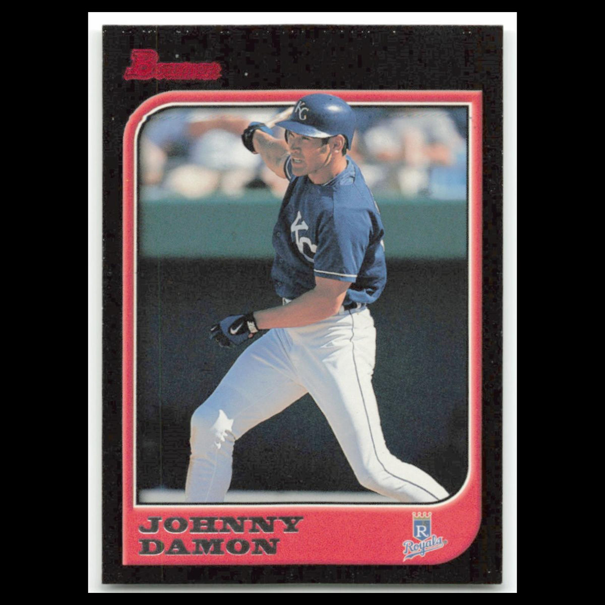 Johnny Damon #287 1997 Bowman Kansas City Royals Baseball Card MLB NM