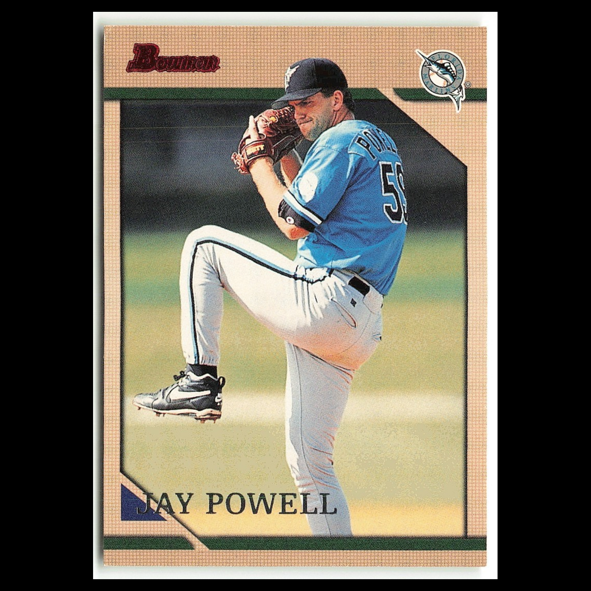 Jay Powell Rookie #170 1996 Bowman Florida Marlins Baseball Card MLB NM