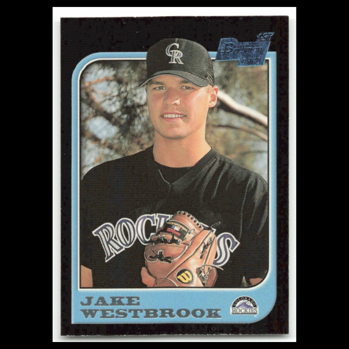 Jake Westbrook Rookie #200 1997 Bowman Colorado Rockies Baseball Card MLB NM