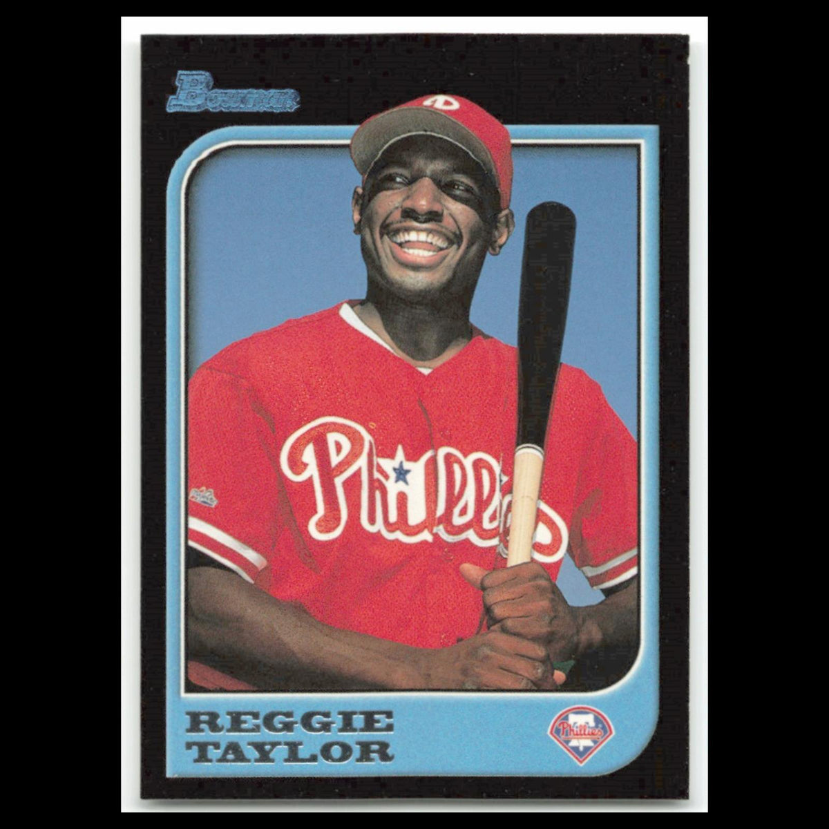 Reggie Taylor #185 1997 Bowman Philadelphia Phillies Baseball Card MLB NM