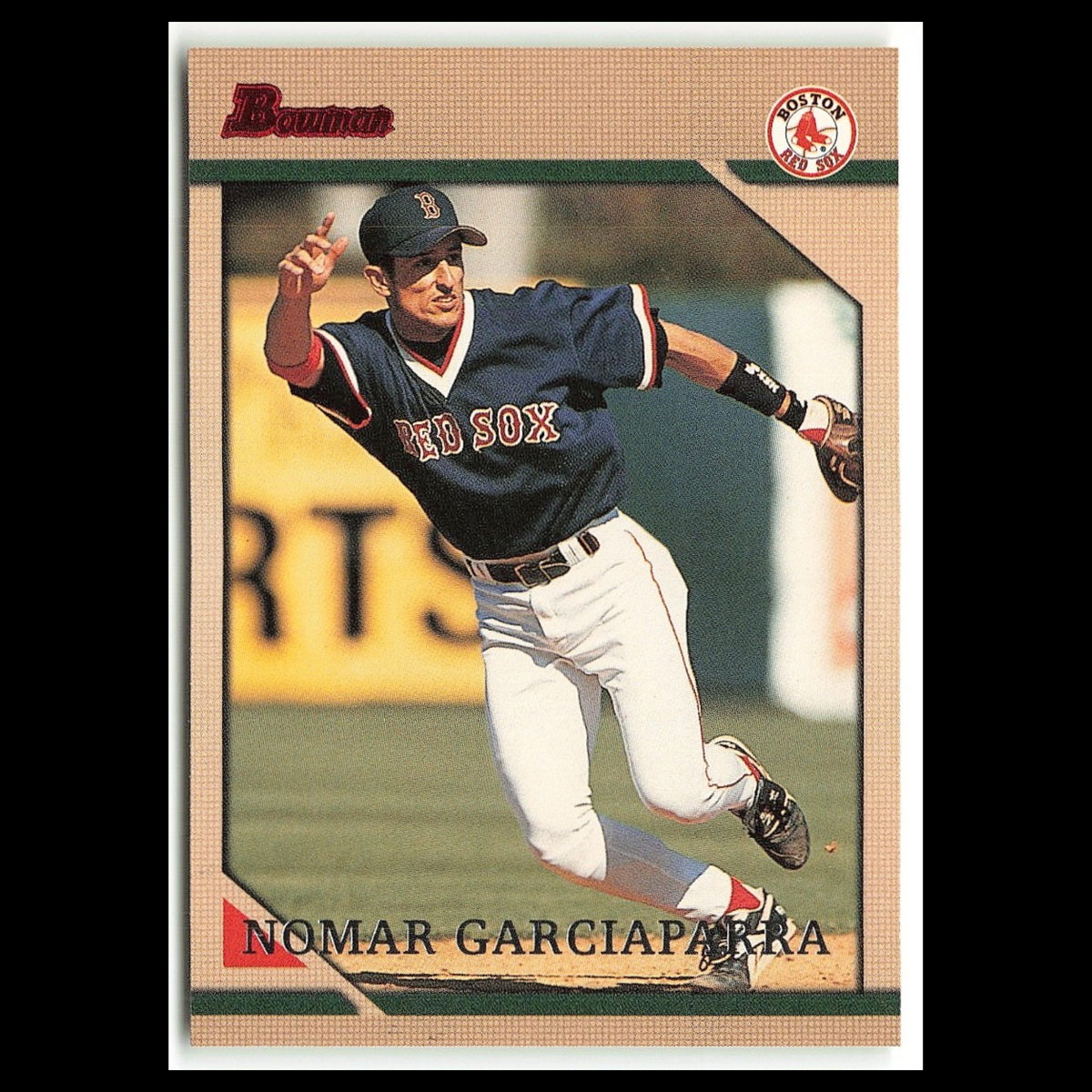 Nomar Garciaparra Rookie #181 1996 Bowman Boston Red Sox Baseball Card MLB NM