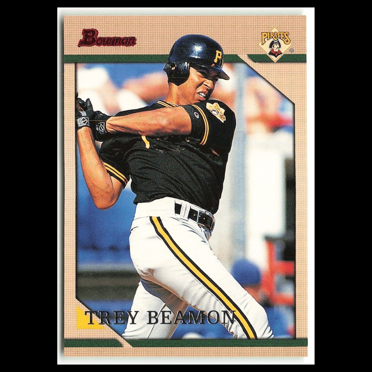 Trey Beamon Rookie #197 1996 Bowman Pittsburgh Pirates Baseball Card MLB NM