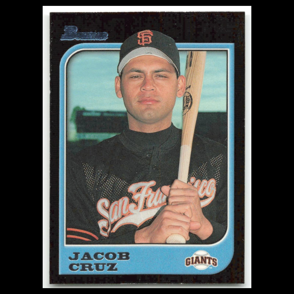 Jacob Cruz #110 1997 Bowman San Francisco Giants Baseball Card MLB NM